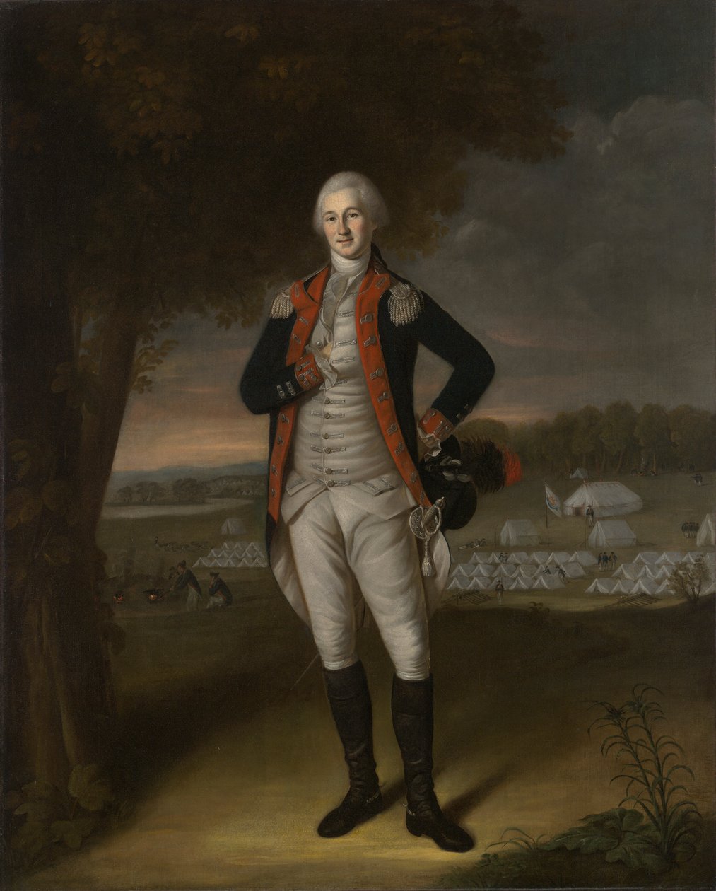 Walter Stewart (1756-1796) tekijältä Charles Willson Peale