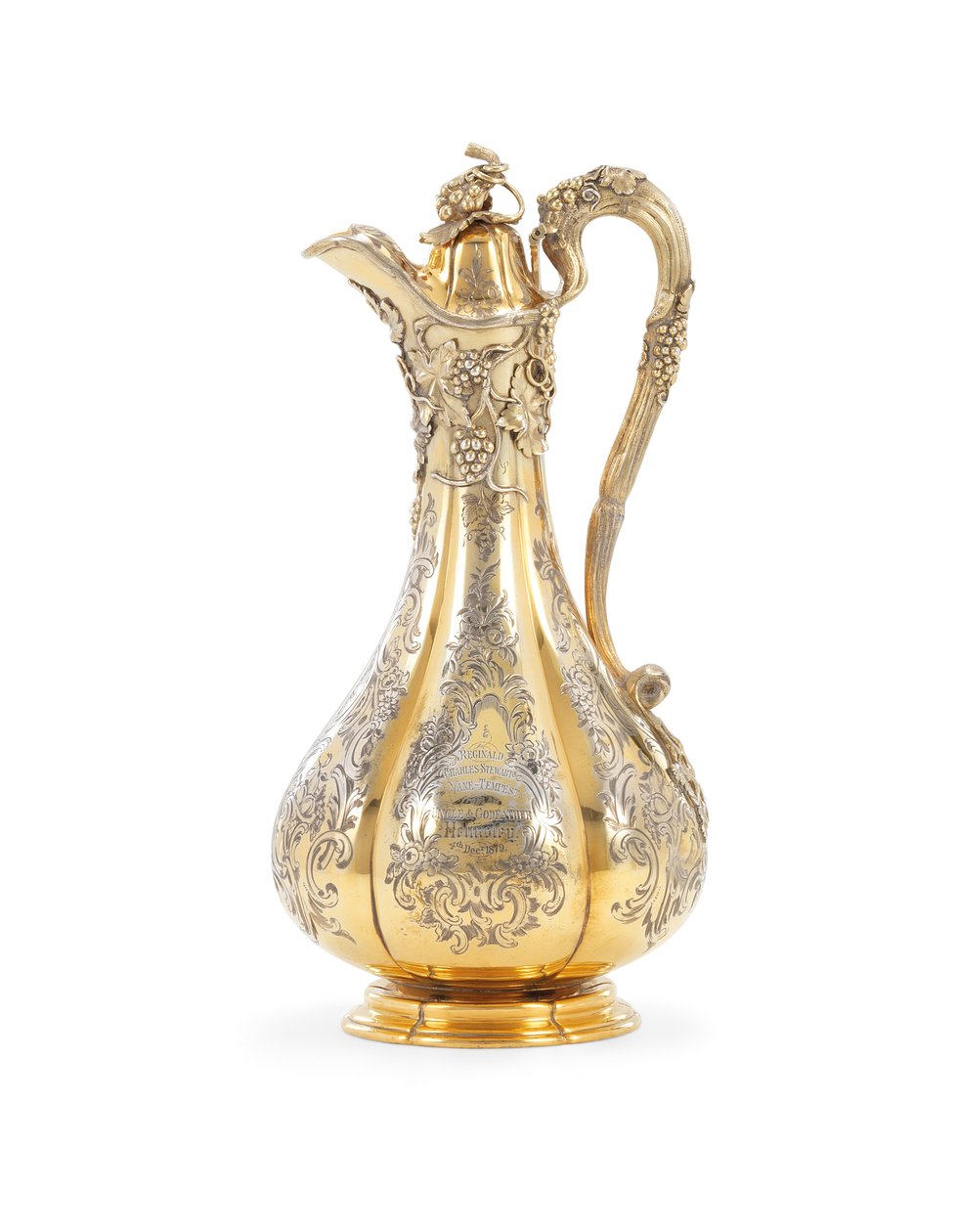 Victorian claret kannu tekijältä Charles and Storer George Reily