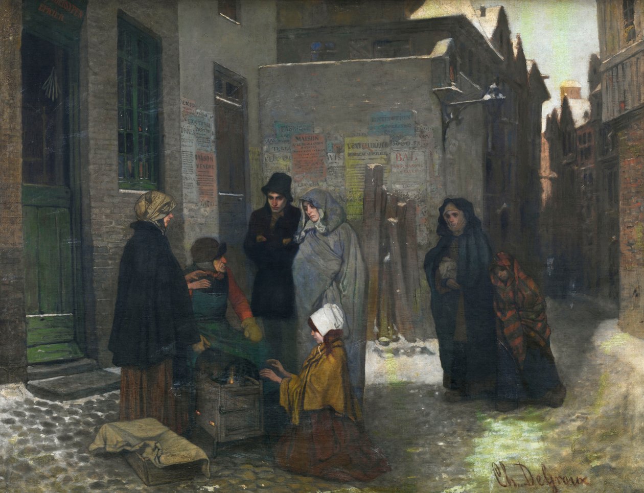 Kahvinpaahdin tekijältä Charles de (1825 70) Groux