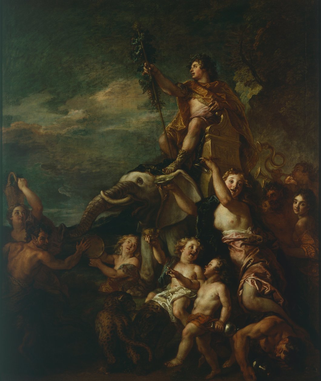 Bacchuksen voitto, Charles de la Fosse (1636-1716) tekijältä Charles de Lafosse