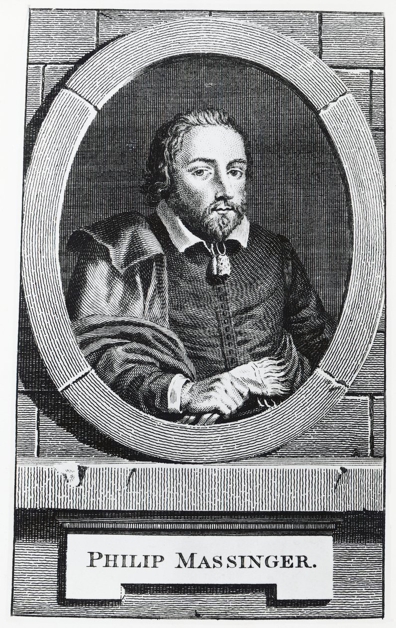 Philip Massingerin muotokuva (Salisbury tekijältä Charles the Elder Grignion