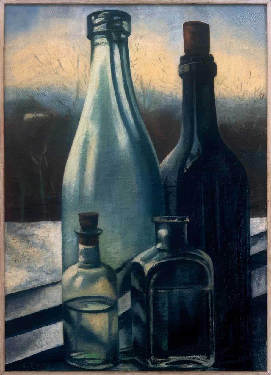 Pullot talvimaisemassa tekijältä Charley Toorop