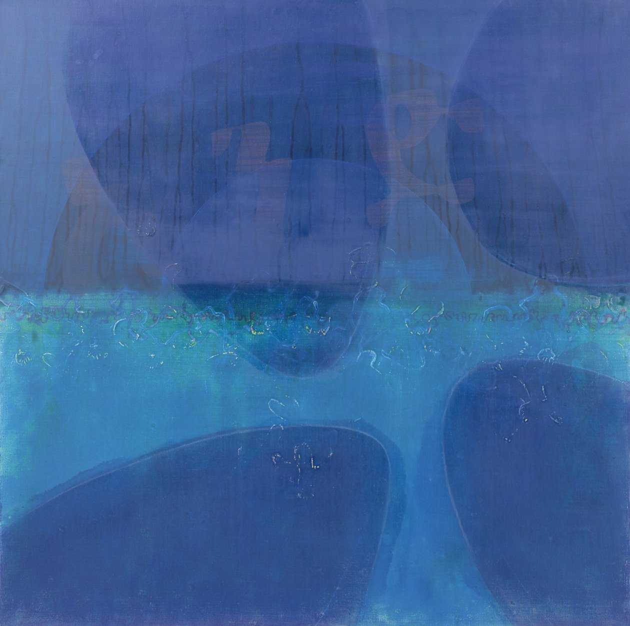 One World, 2000 (öljy pellavalle) tekijältä Charlie Millar