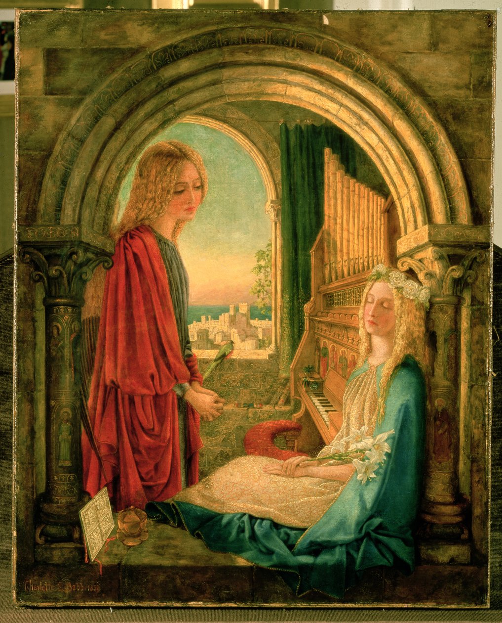 Ilmoitus, 1859 tekijältä Charlotte E. Babb