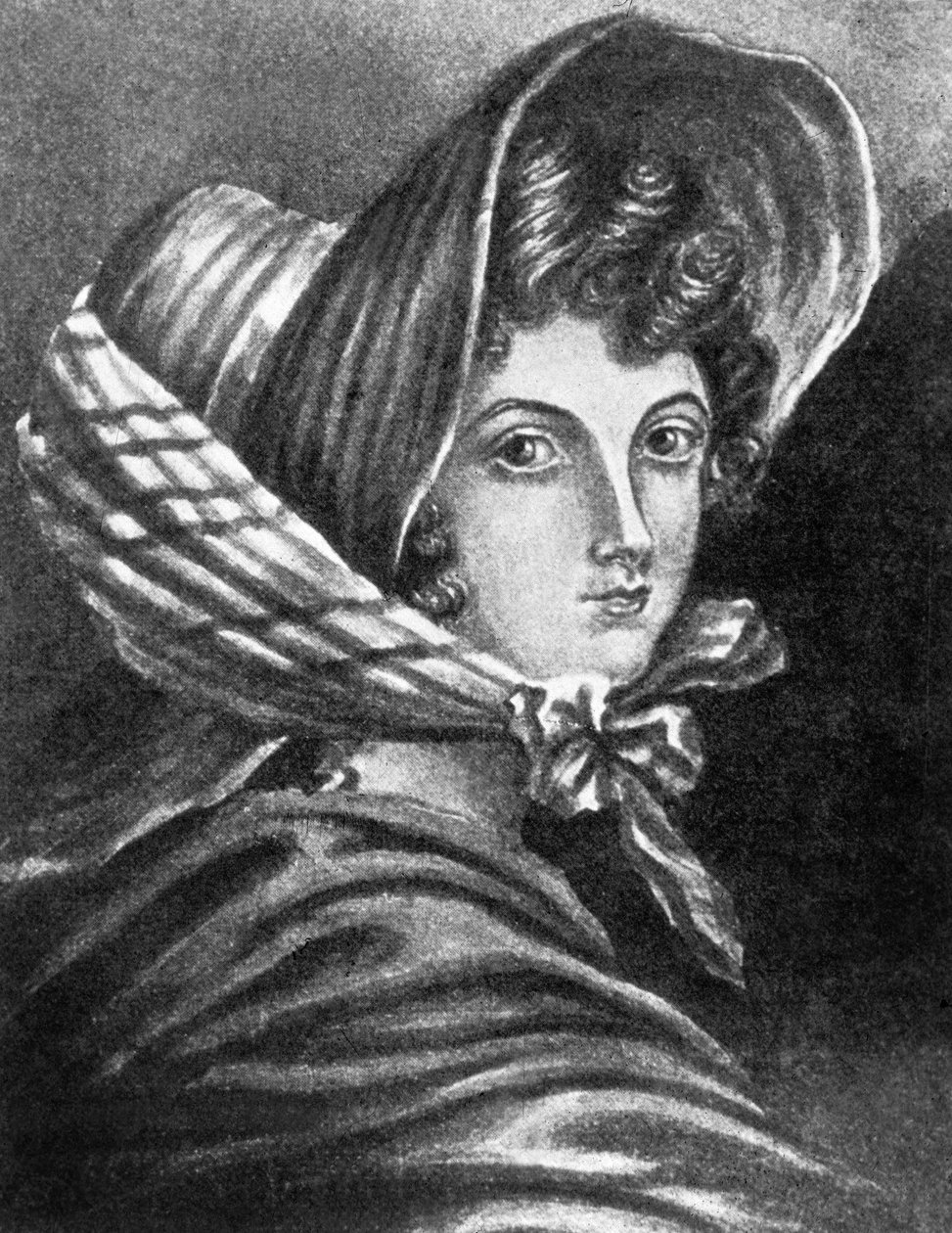Emily Bronte (kaiverrus) tekijältä Charlotte (after) Bronte