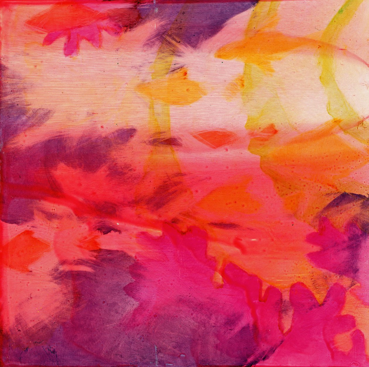 Vacos Fish, 2000 (öljy gessoon) tekijältä Charlotte Johnstone