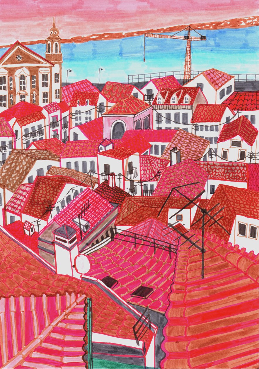 Lissabon, 2017 (siveltimen kynät) tekijältä Charlotte Orr