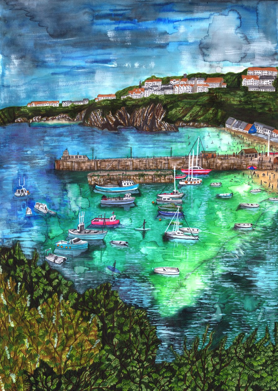 Newquay, Cornwall, 2021 tekijältä Charlotte Orr