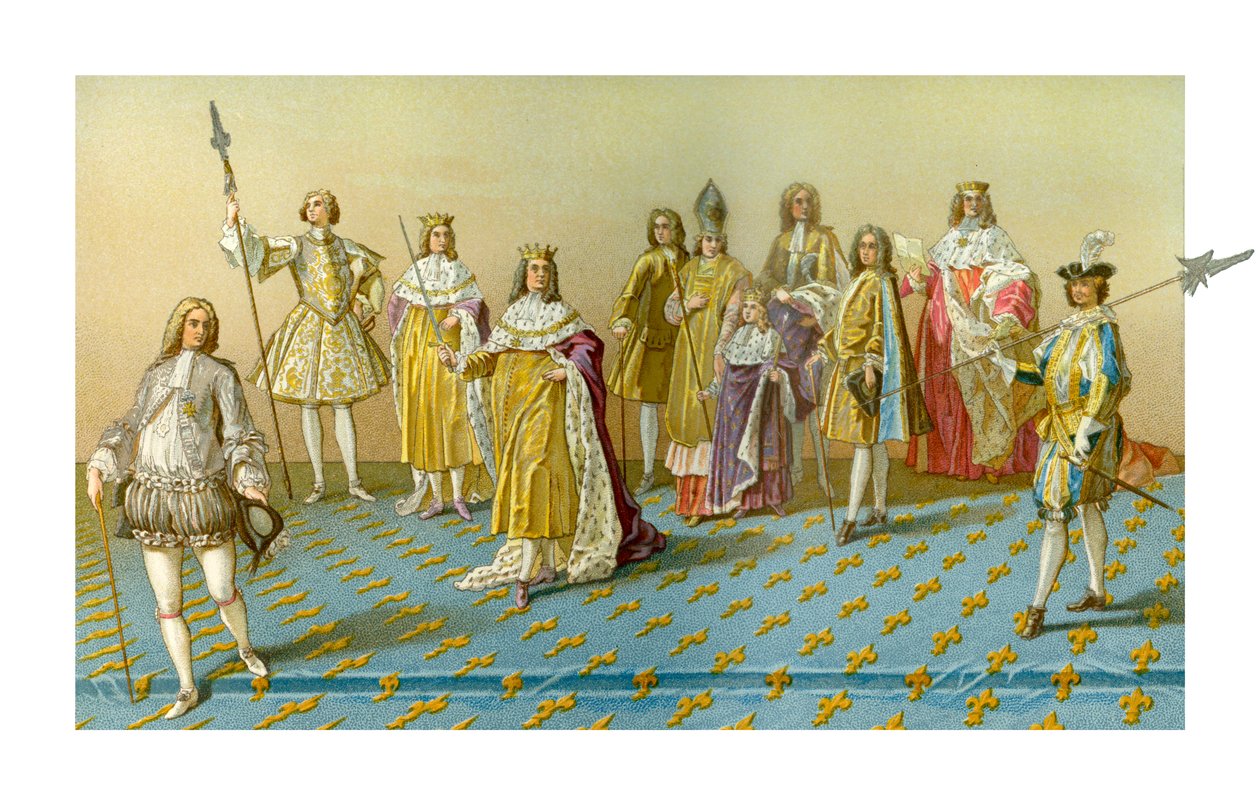 The Grand Dignitaries of the Coronation, 1885. tekijältä Charpentier