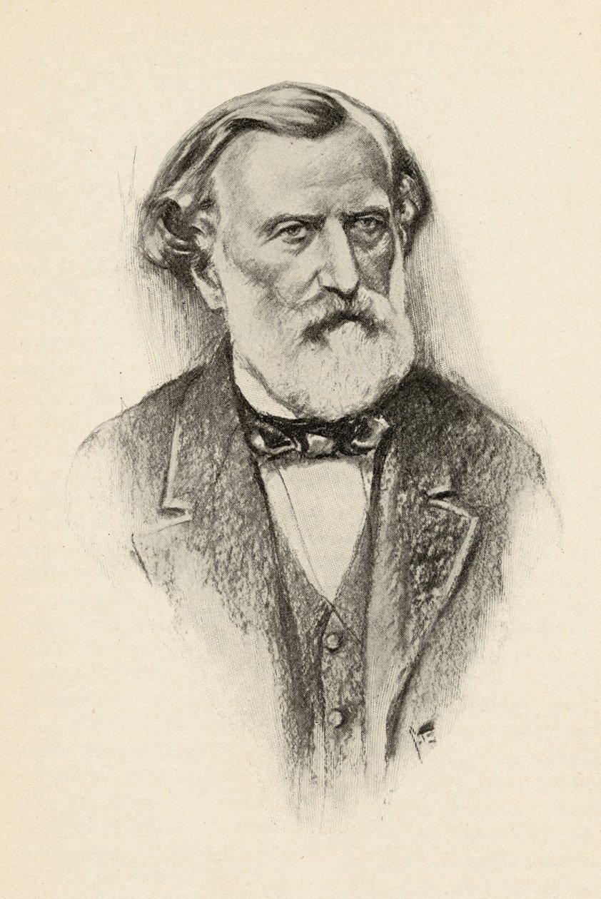 Ambroise Thomas (1811-96) kuvitus Olin Downesin teoksesta The Lure of Music, 1922 tekijältä Chase Emerson