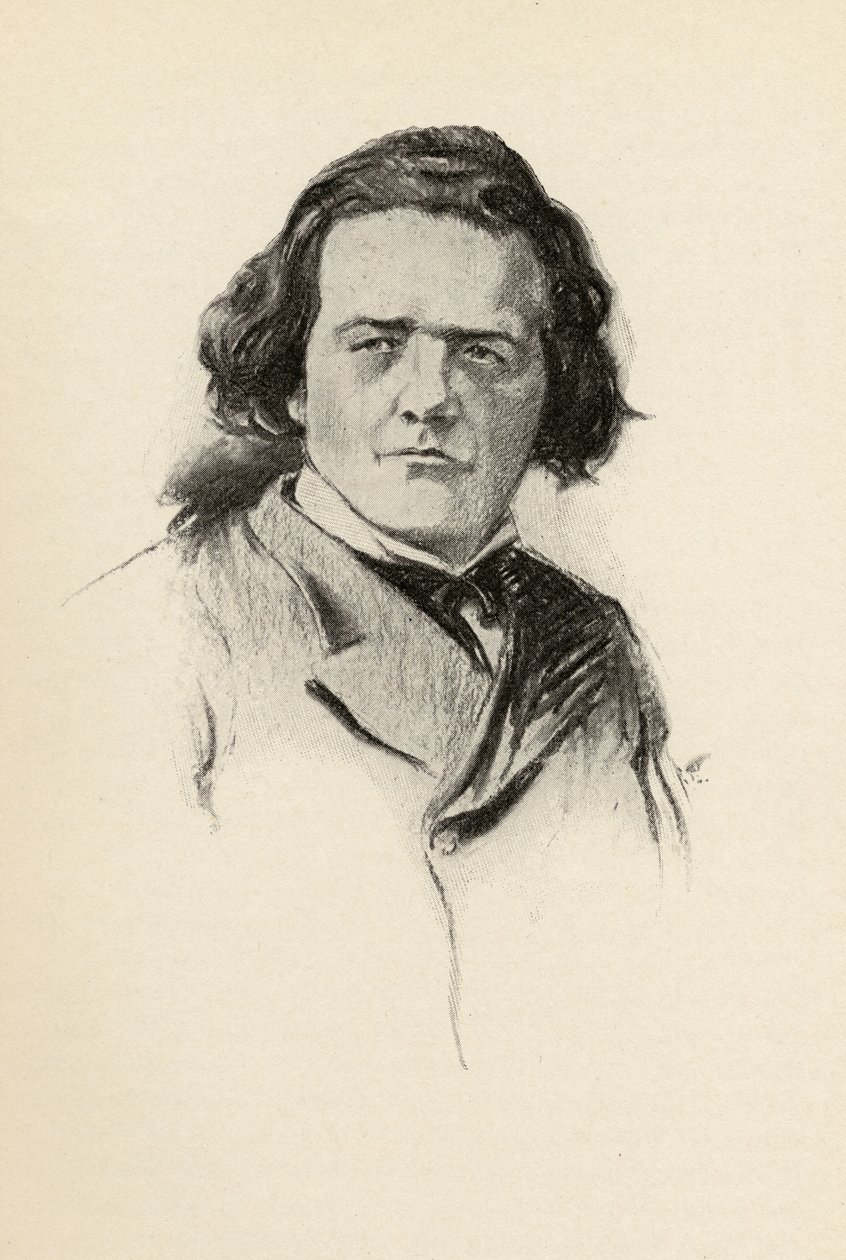 Anton Rubenstein (1830-94) kuvitus Olin Downesin kirjasta 