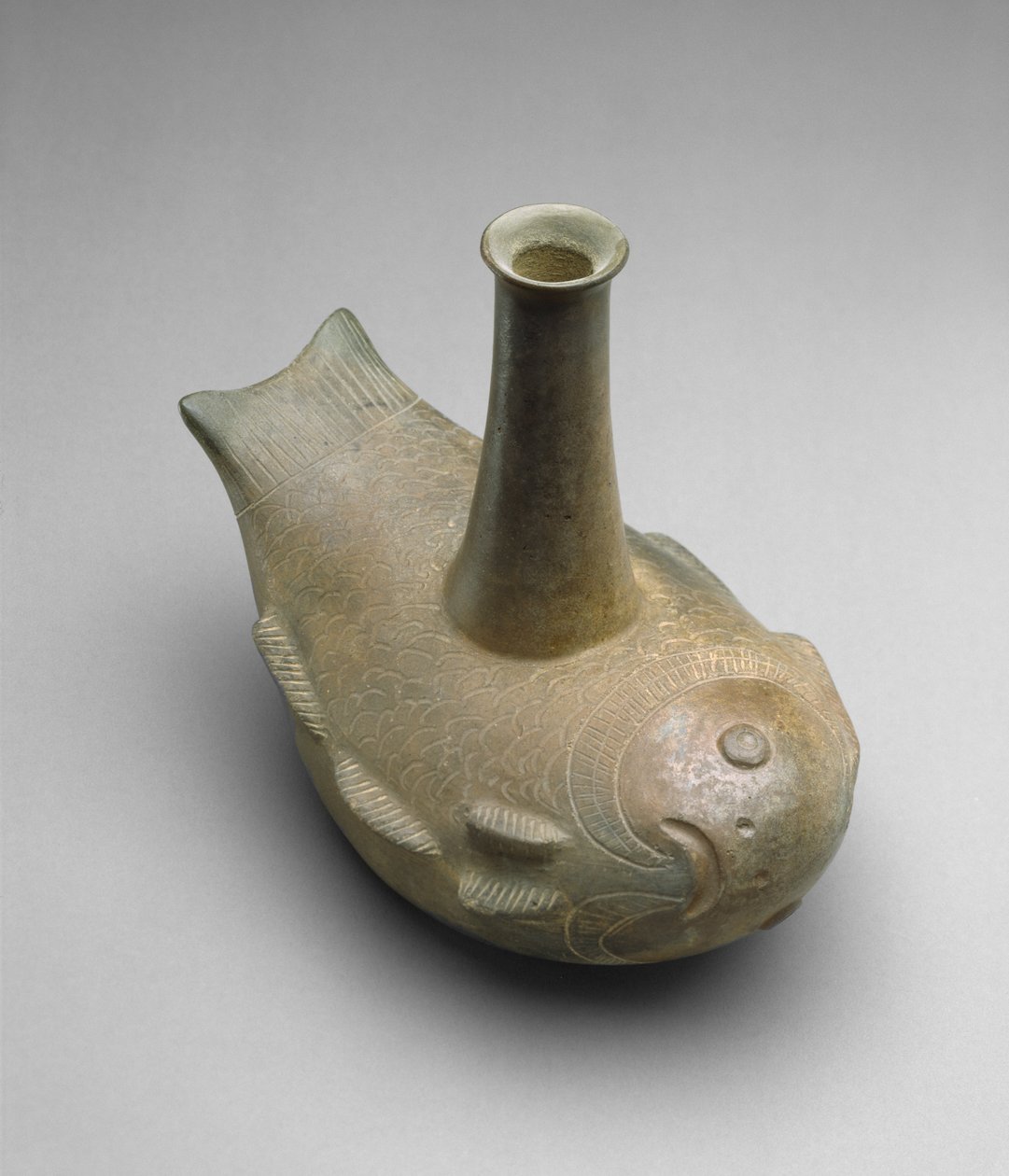 Kala-alus, 450-200 eKr. (uurrettu keramiikka) tekijältä Chavin Chavin