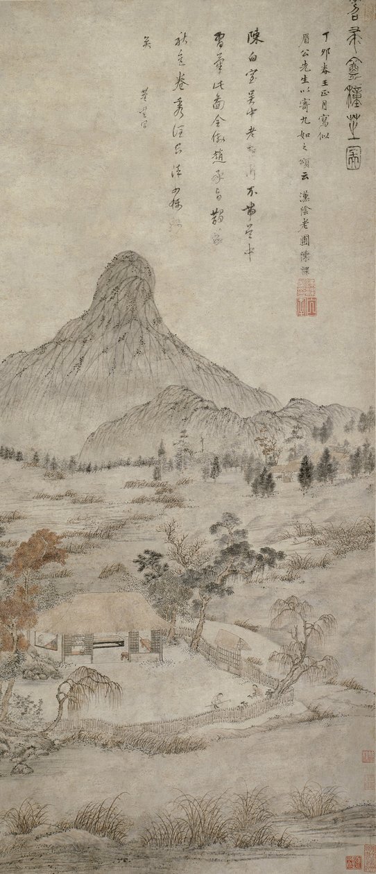 Tuoksuvan sienen istuttaminen Tiaozhou"anin Ming-dynastiassa tekijältä Chen Guan