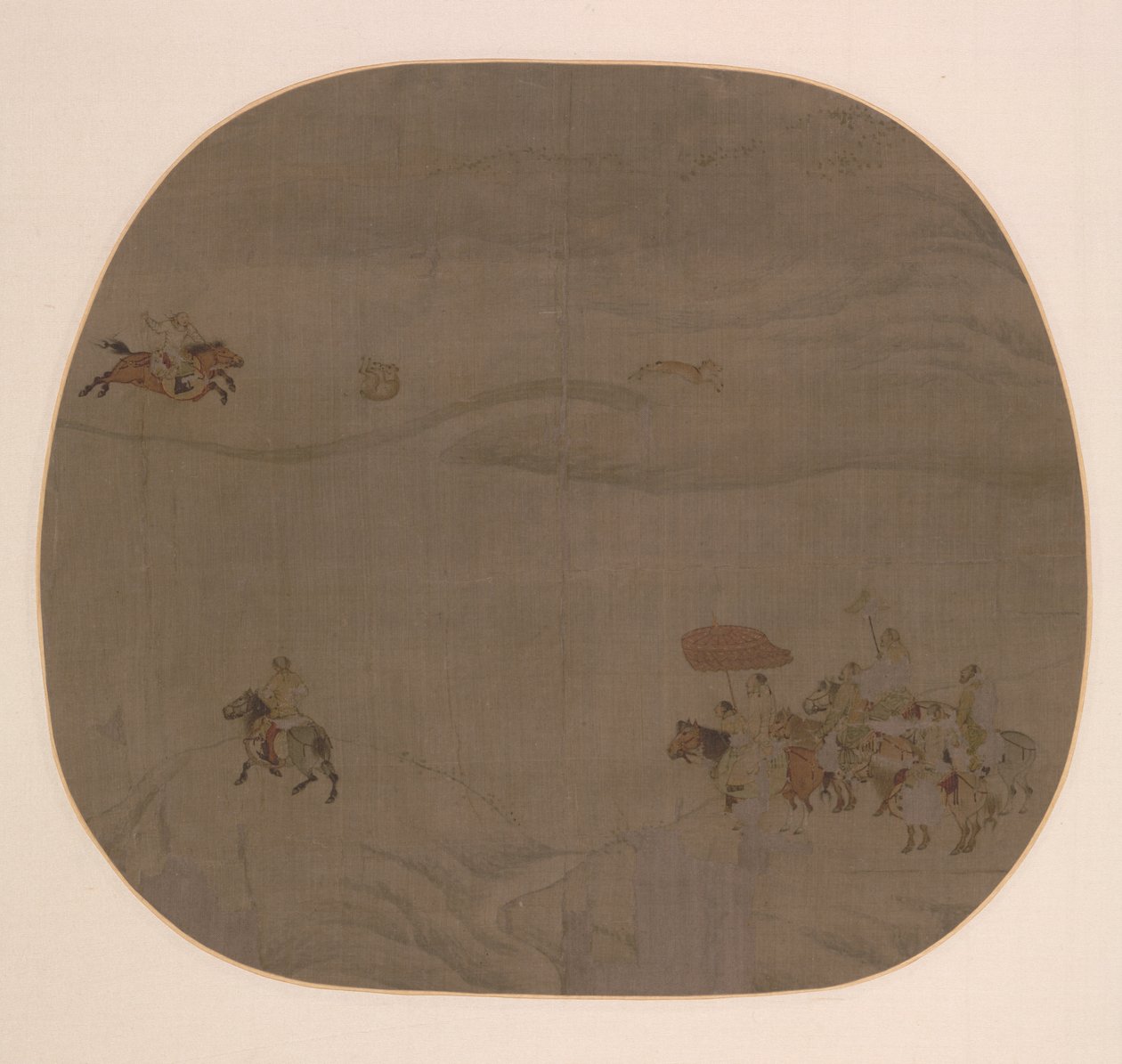 Syksyn metsästys, n. 1201-4. tekijältä Chen Juzhong