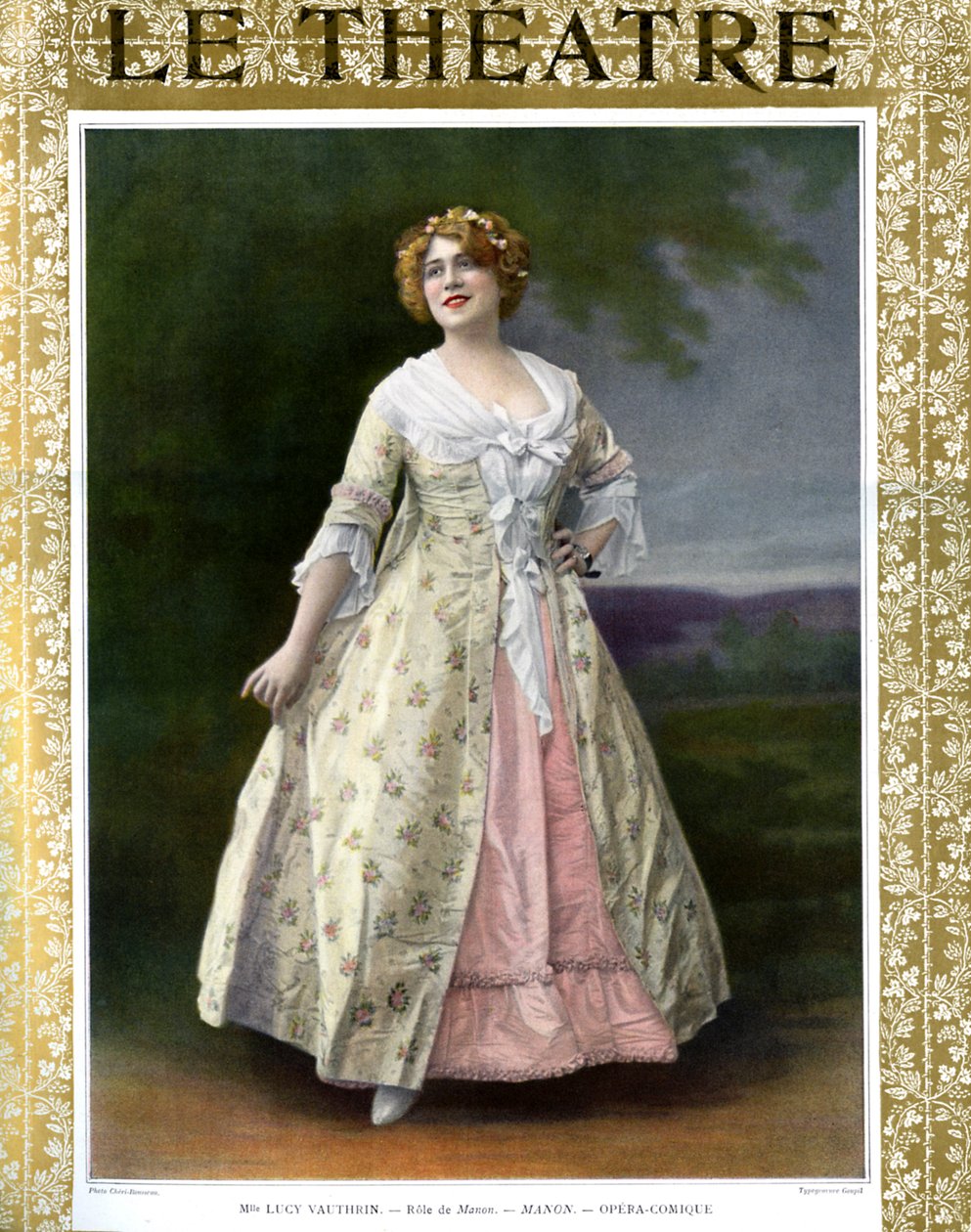 Lucy Vauthrin laattaroolissa Manonissa tekijältä Cheri Rousseau
