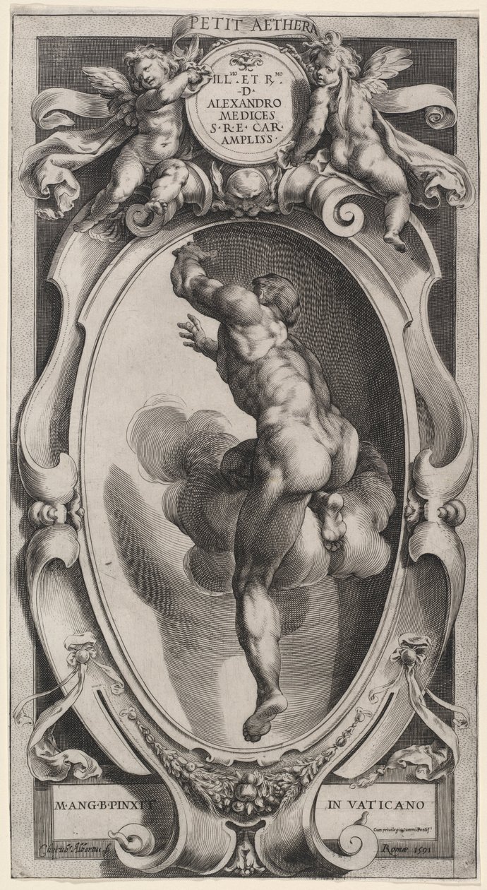 Siunattu Henki tekijältä Cherubino Alberti after Michelangelo