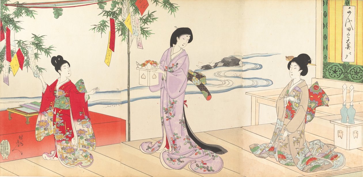 Chiyoda Castle Album of Women, 1895., 1895. tekijältä Chikanobu Yoshu