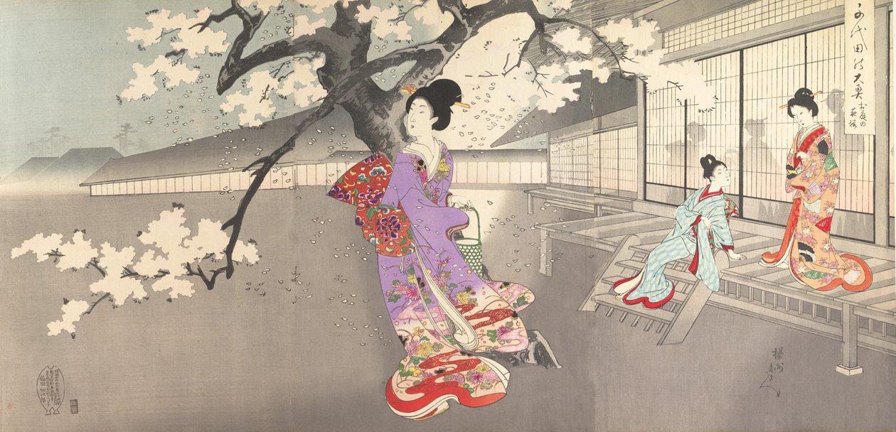 Chiyoda Castle Album of Women, 1895., 1895. tekijältä Chikanobu Yoshu