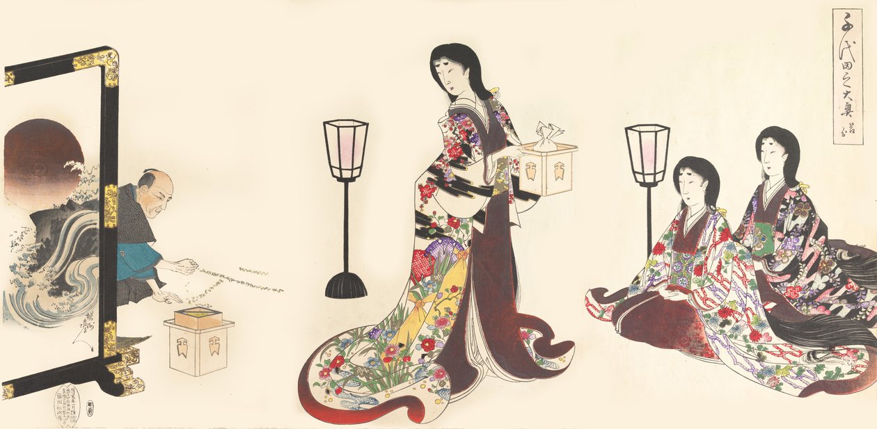 Chiyoda Castle Album of Women, 1895., 1895. tekijältä Chikanobu Yoshu