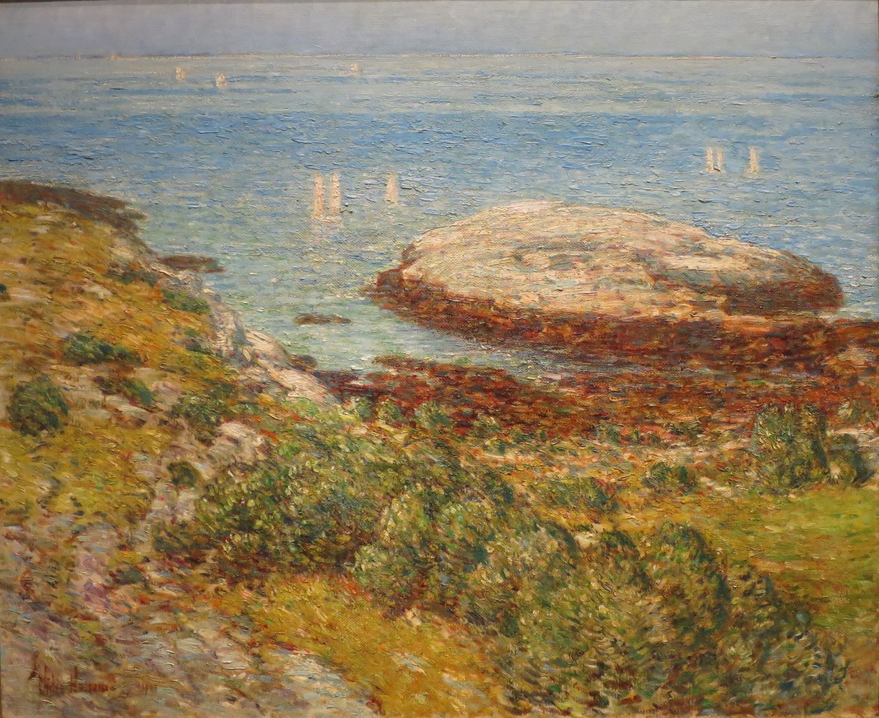 Varhain aamulla rauhallinen tekijältä Childe Hassam