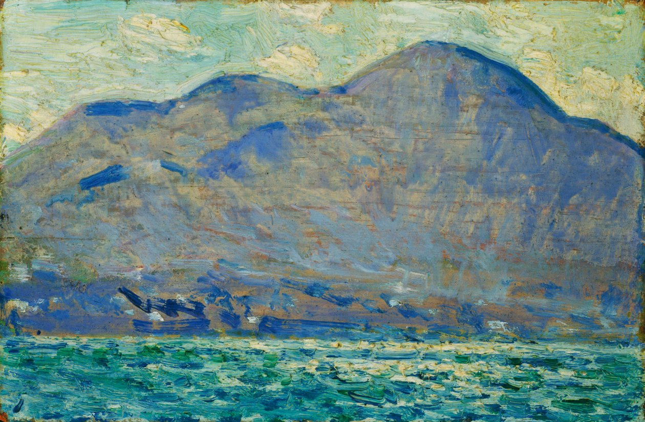 Beacon -vuori Newburghissa tekijältä Childe Hassam