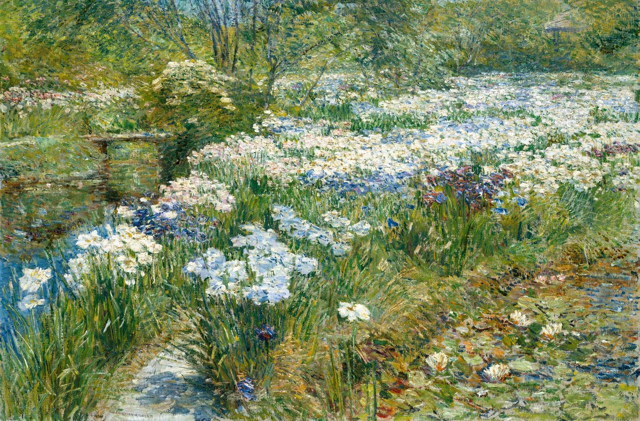 Vesipuutarha tekijältä Childe Hassam
