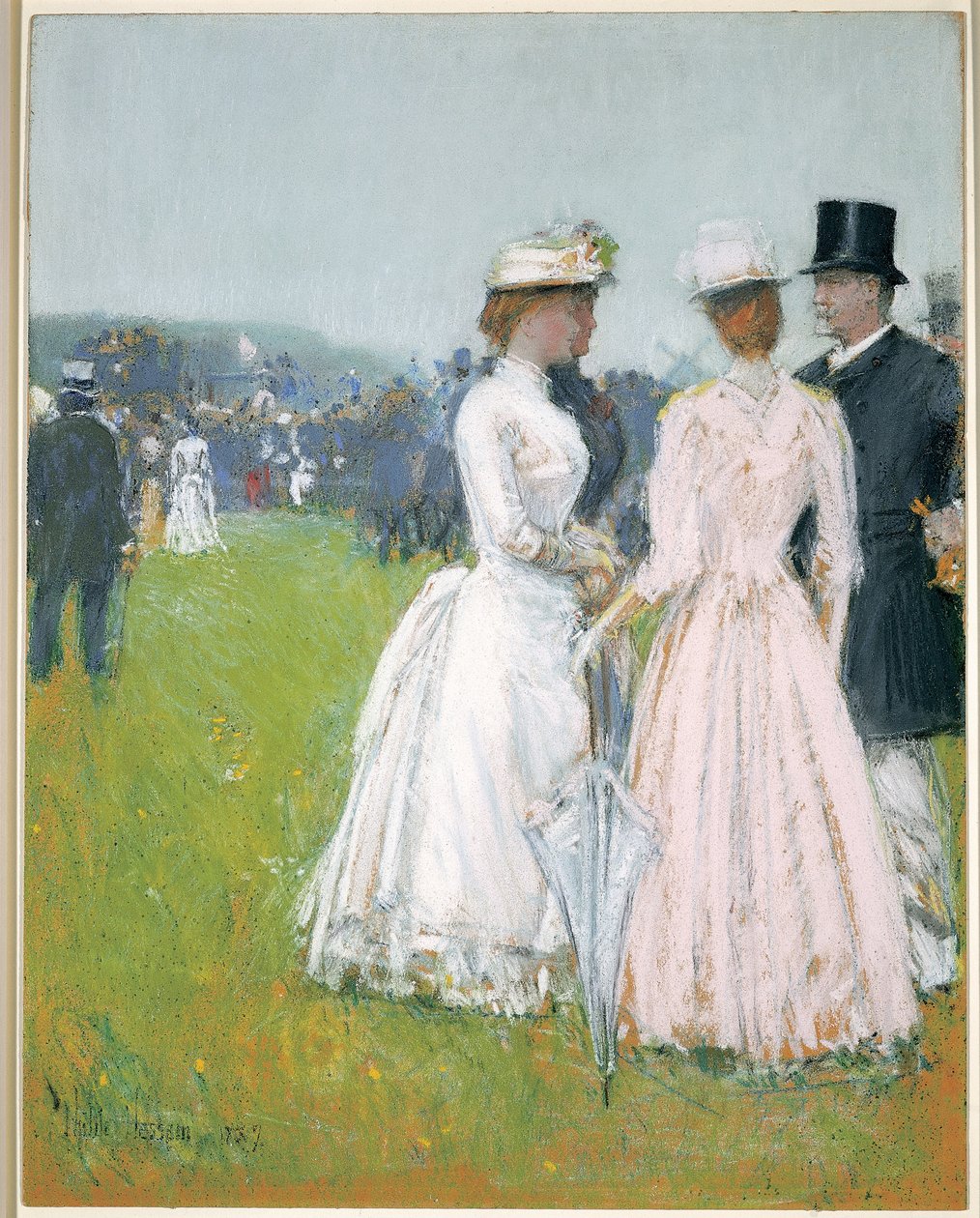 Grand Prix de Parisissa tekijältä Childe Frederick Hassam