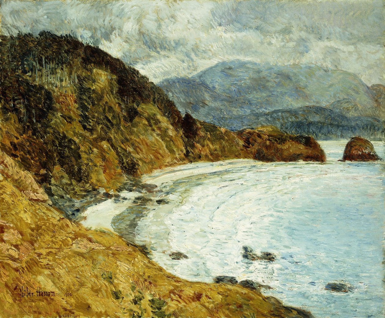 Ecola Beach, Oregon tekijältä Childe Frederick Hassam