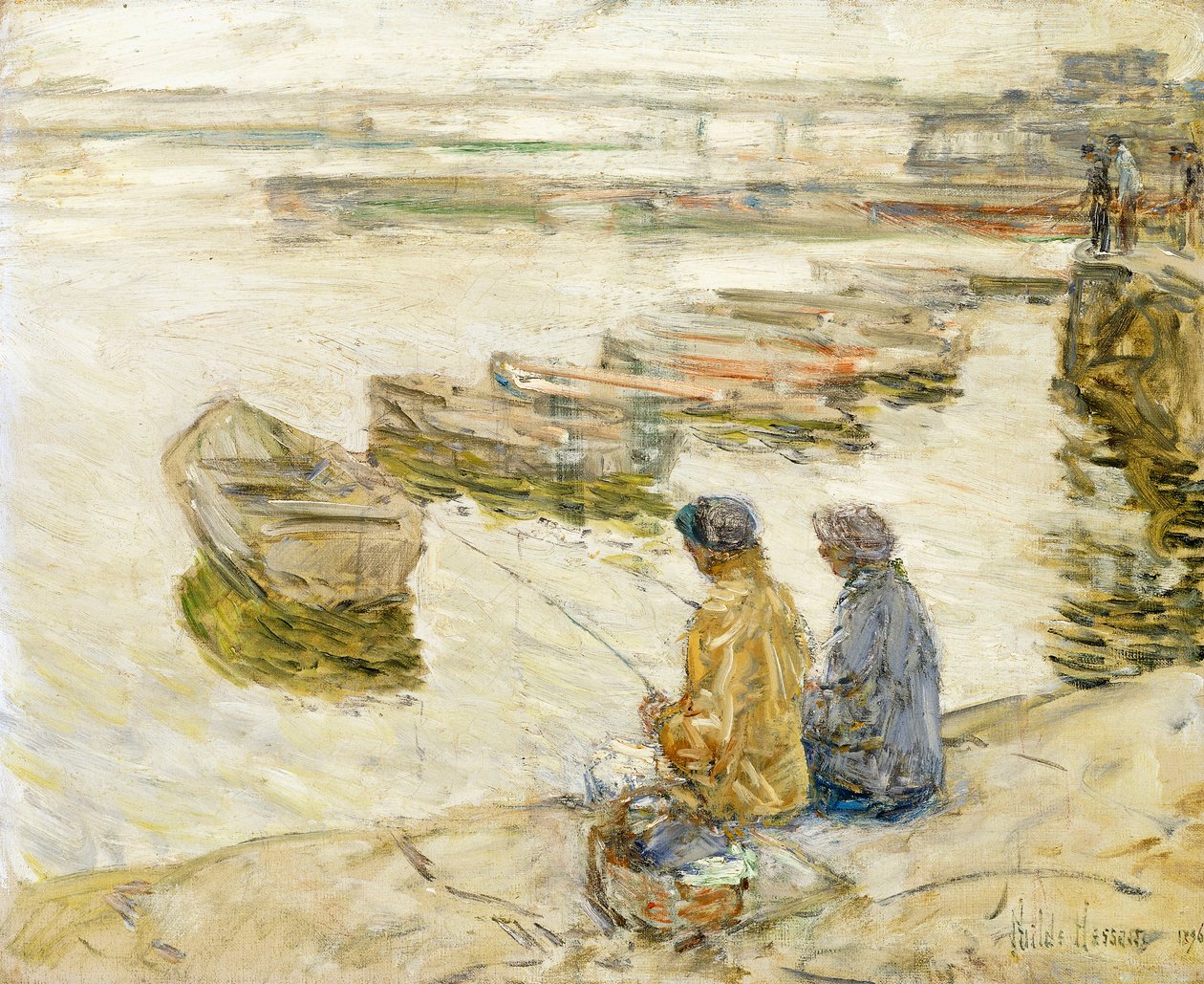 Kalastus tekijältä Childe Frederick Hassam