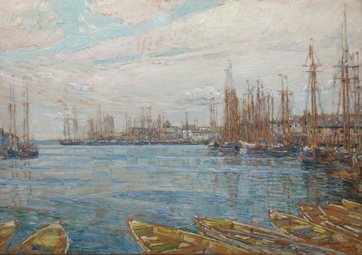 Tuhannen maston satama tekijältä Childe Frederick Hassam