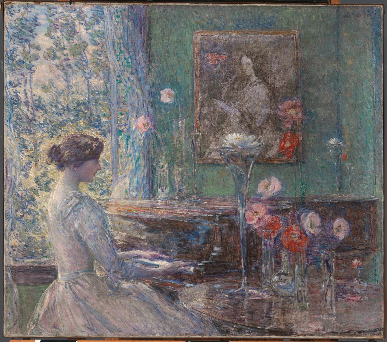 Improvisaatio tekijältä Childe Frederick Hassam