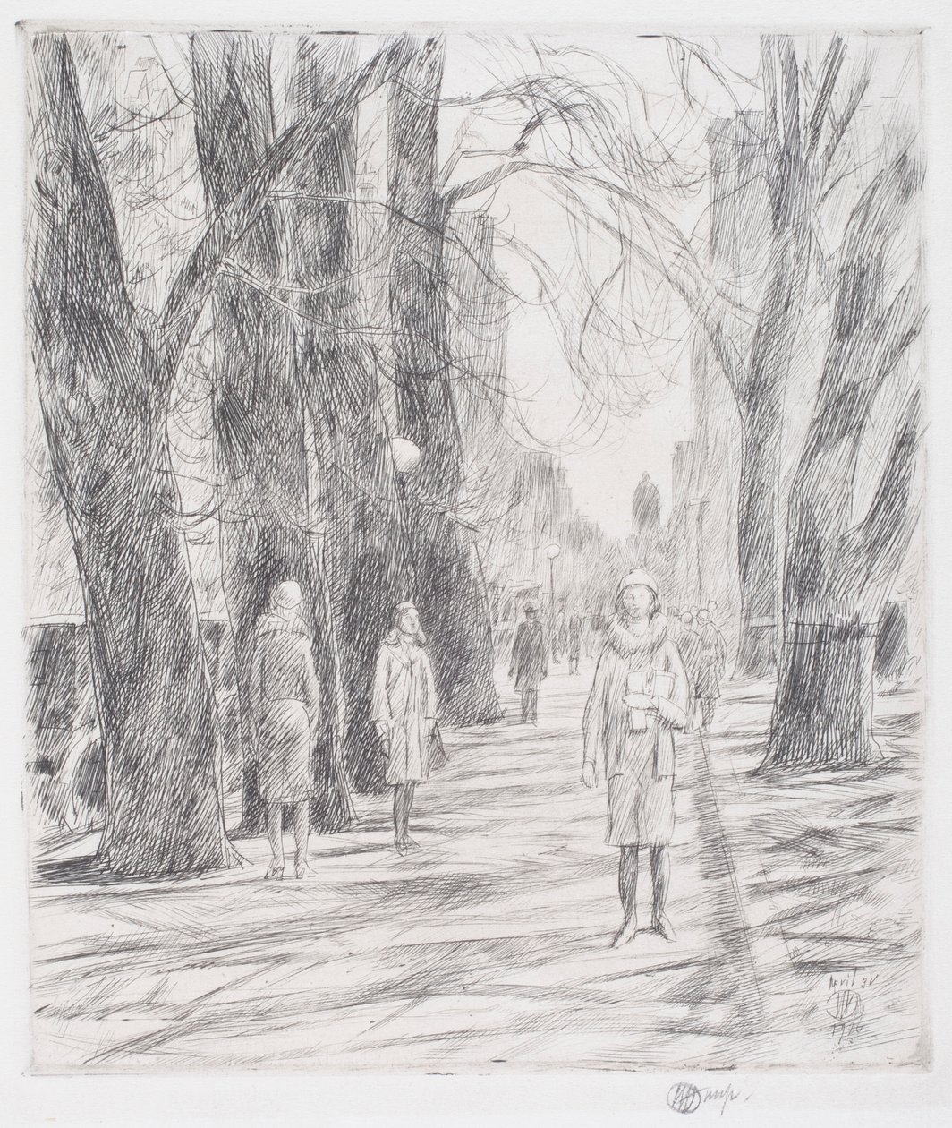 Lafayette Square, Washington tekijältä Childe Frederick Hassam