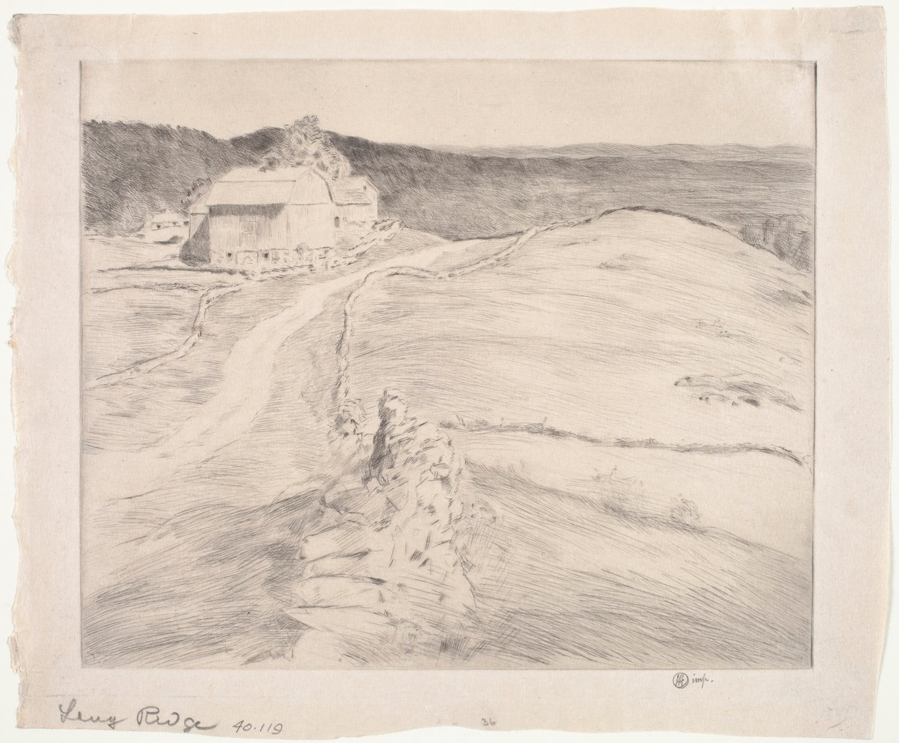 Long Ridge tekijältä Childe Frederick Hassam