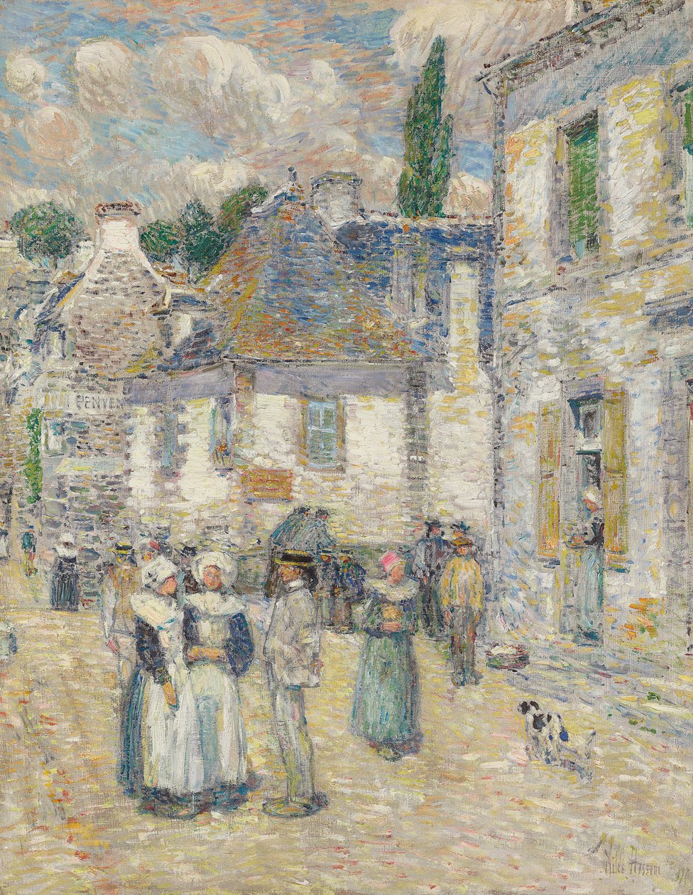 Aven silta tekijältä Childe Frederick Hassam
