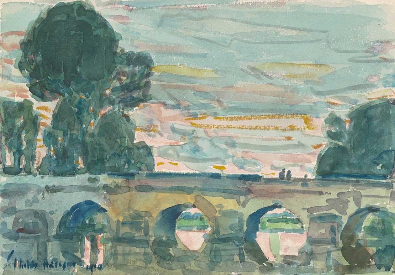 Grezin silta tekijältä Childe Frederick Hassam