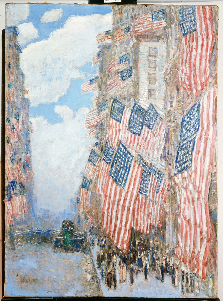 Heinäkuun neljäs tekijältä Childe Frederick Hassam