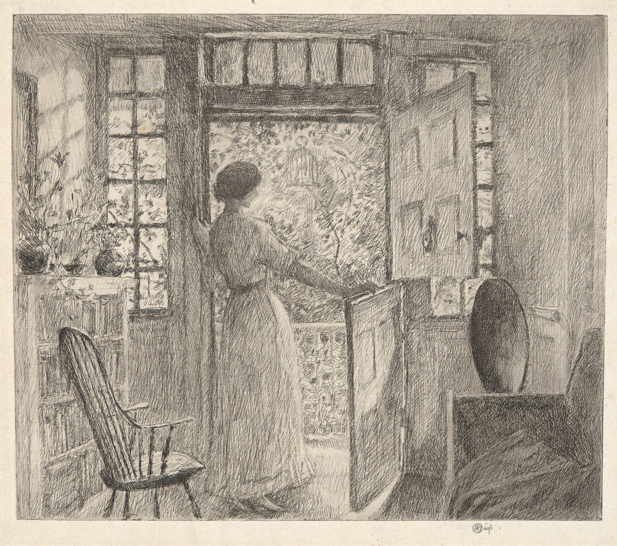 Hollannin ovi tekijältä Childe Hassam