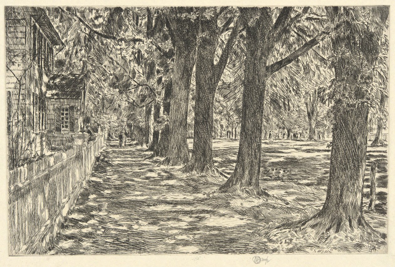 Easthampton, 1917 tekijältä Childe Hassam