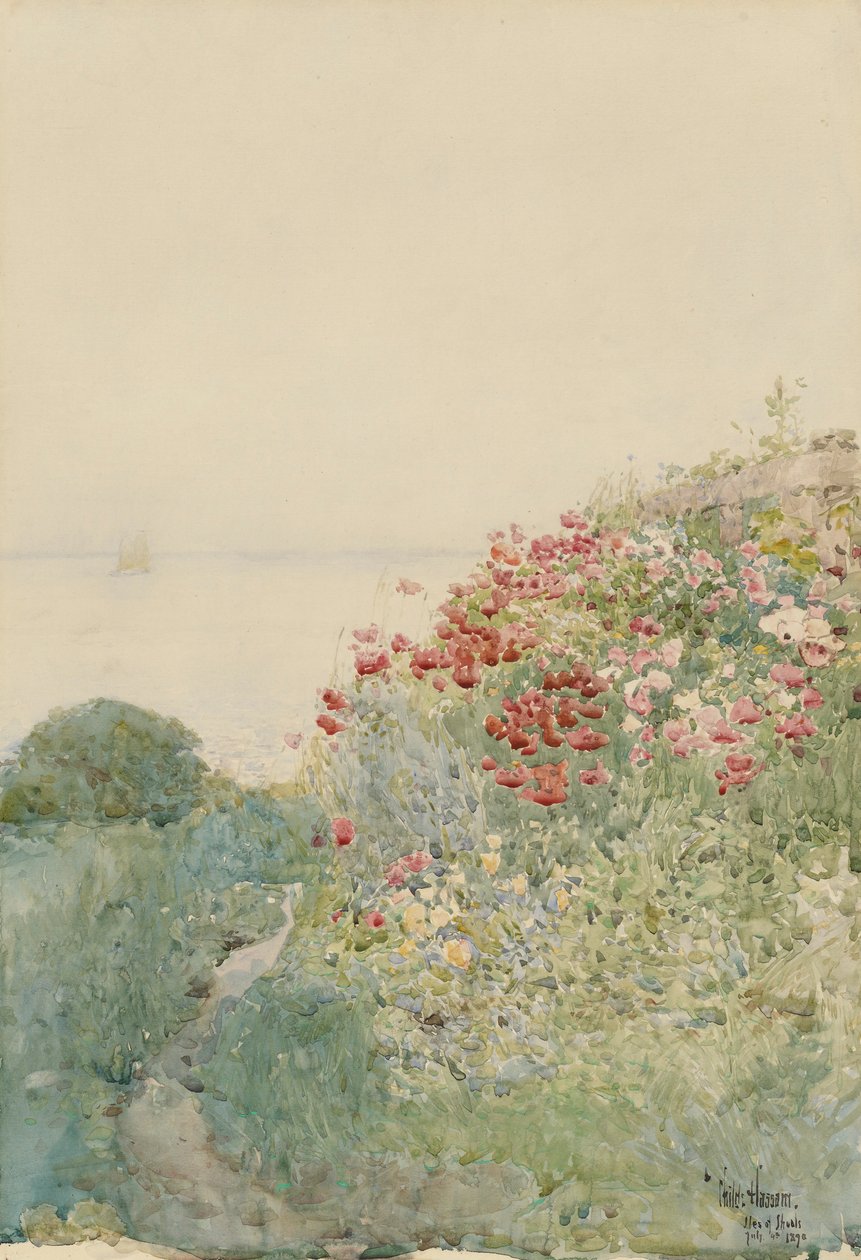 Unikkopelto, Isles of Shoals tekijältä Childe Hassam