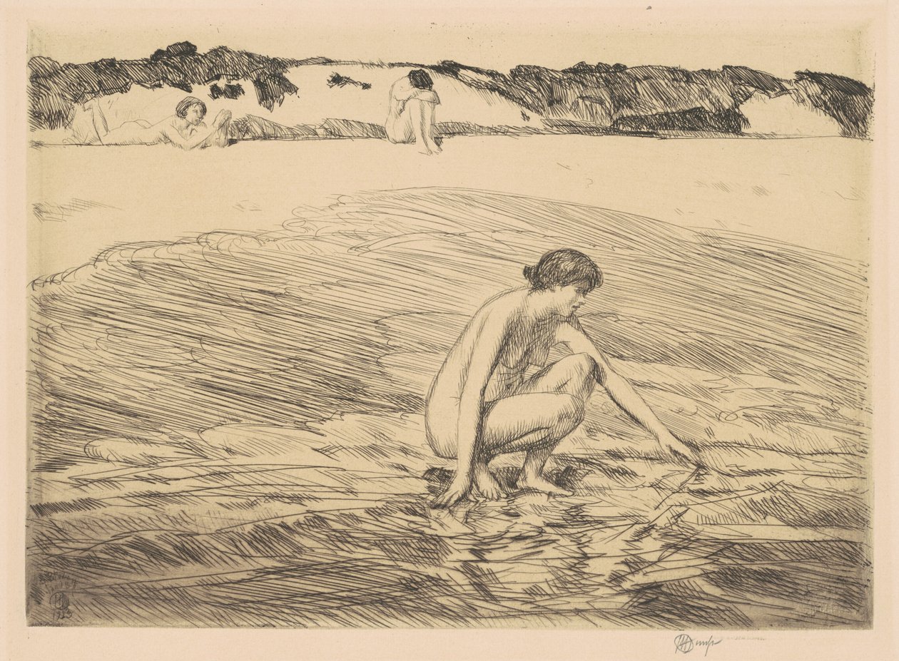 Nousuvesi, Montauk tekijältä Childe Hassam
