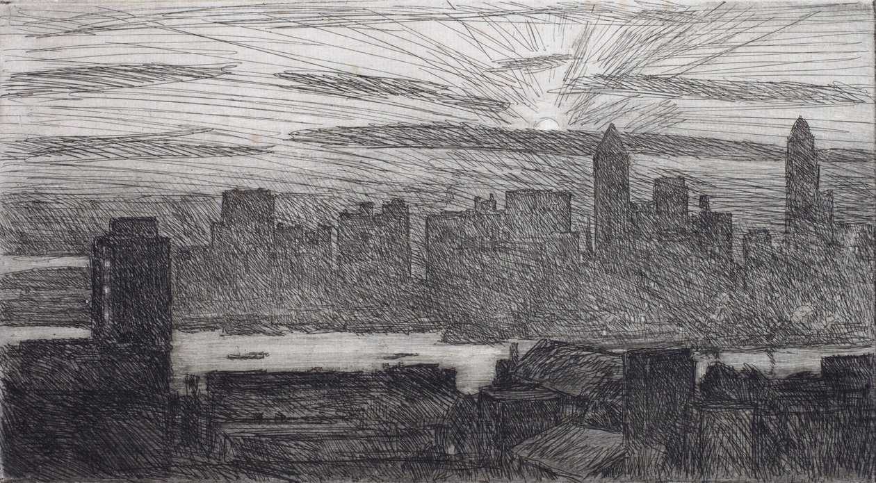 Manhattan tekijältä Childe Hassam