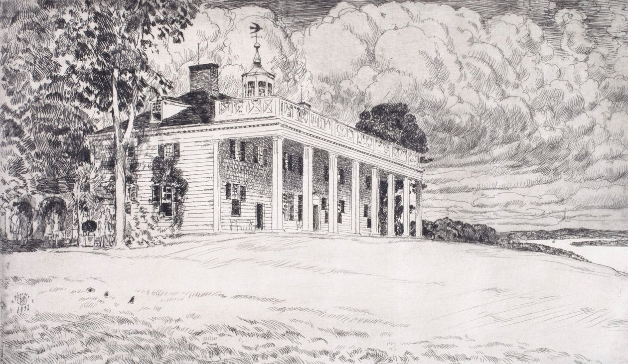 Mount Vernon tekijältä Childe Hassam