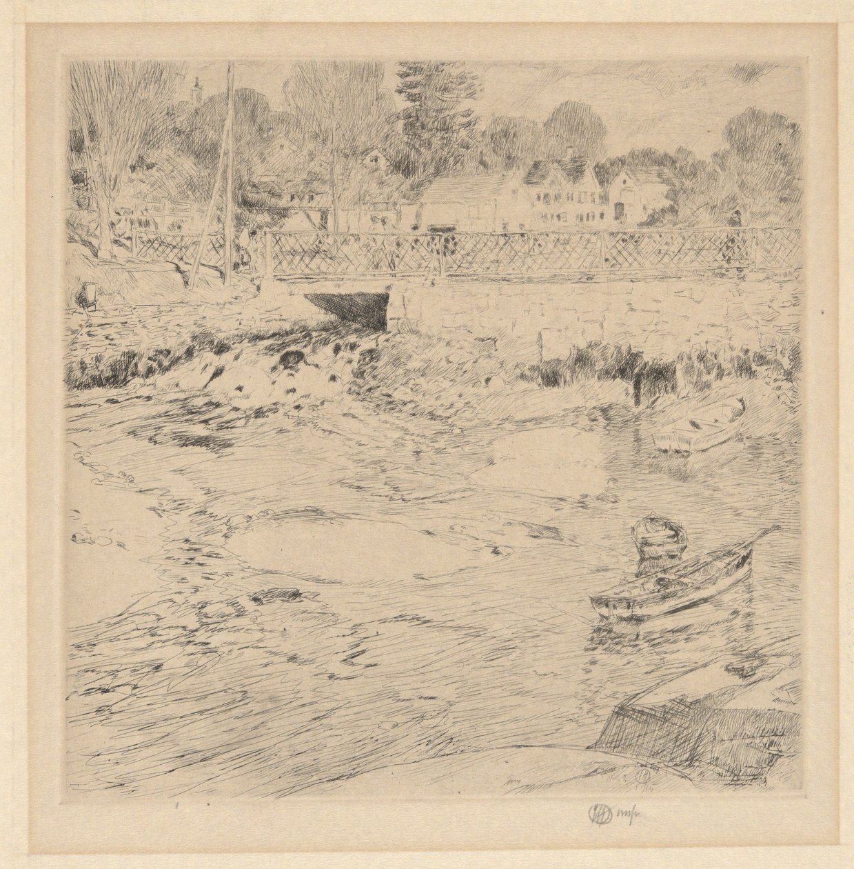 Vanha Pitsi tekijältä Childe Hassam