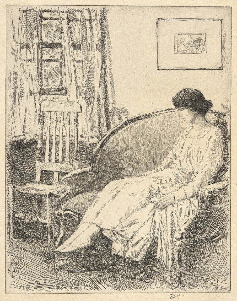 Avoin ikkuna tekijältä Childe Hassam