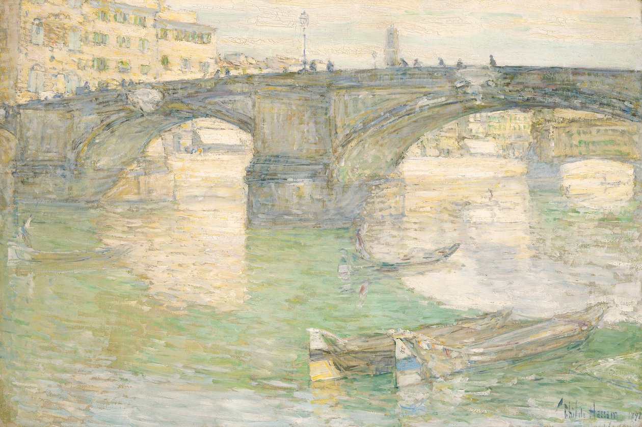 Pyhän kolminaisuuden silta tekijältä Childe Hassam