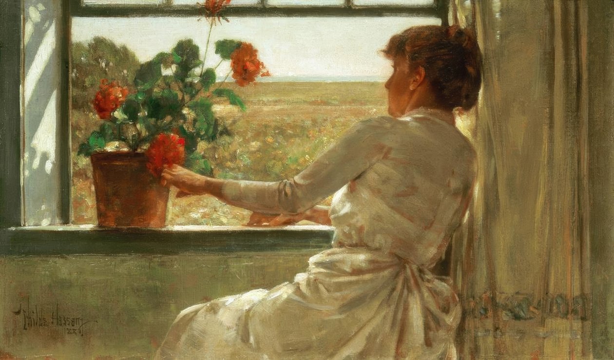 Kesä ilta tekijältä Childe Hassam