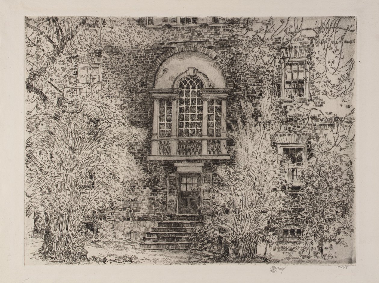 Kevät Annapolisissa (Chase House Garden) tekijältä Childe Hassam