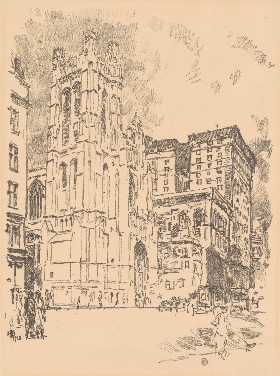 St. Thomas, New York tekijältä Childe Hassam
