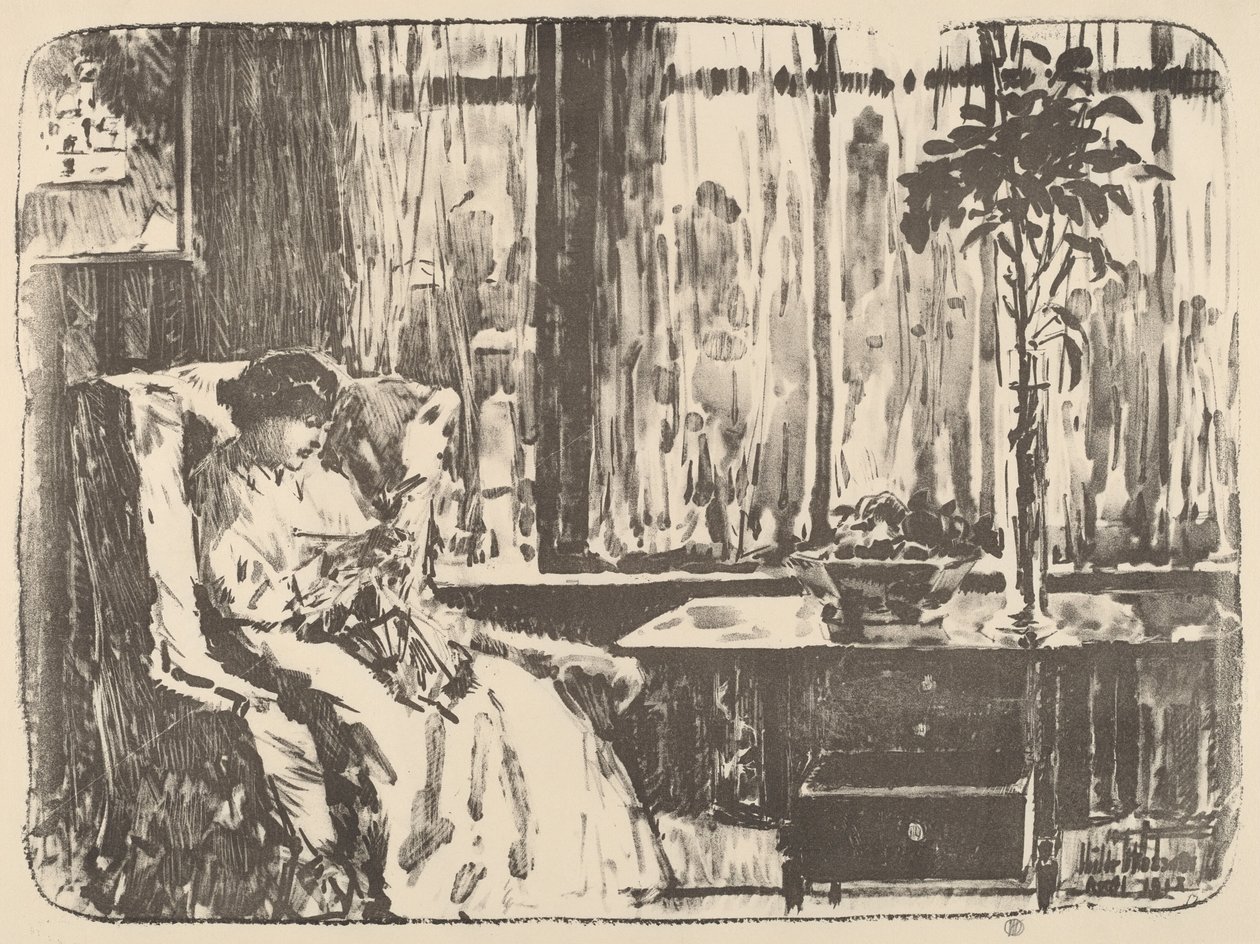 Leveä esirippu tekijältä Childe Hassam