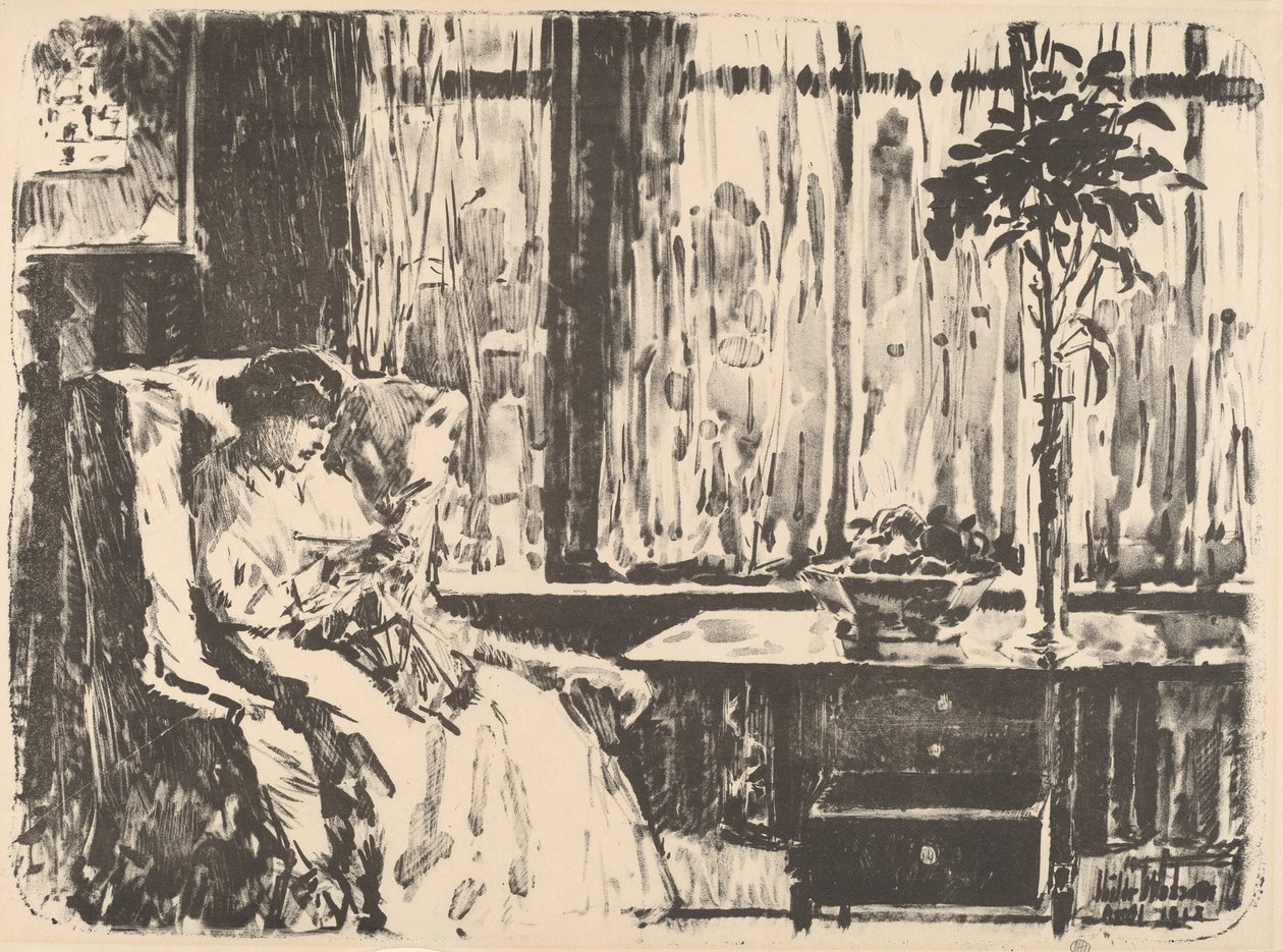 Leveä esirippu tekijältä Childe Hassam